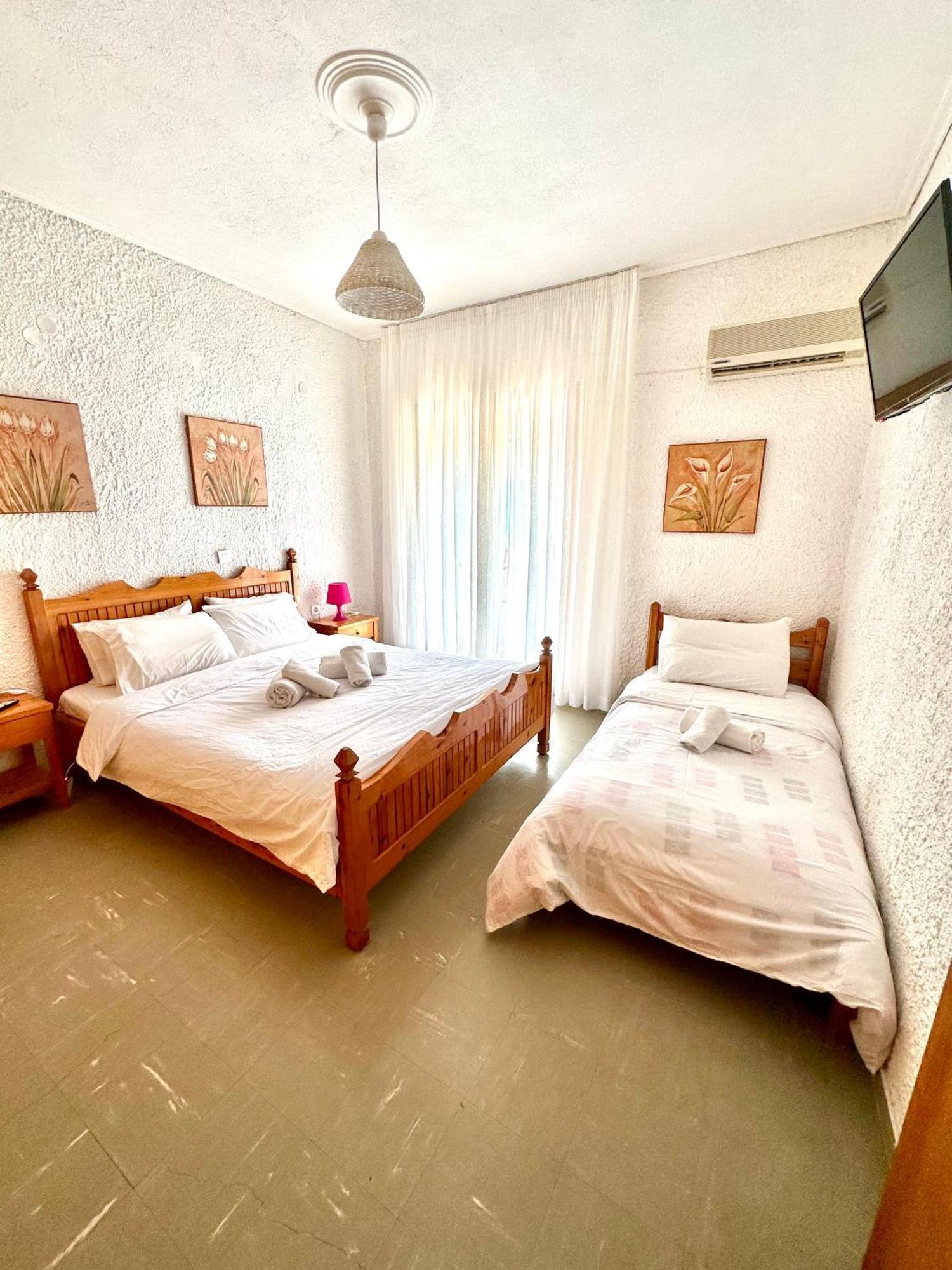 Katerina Apartments Néos Pírgos Oda fotoğraf